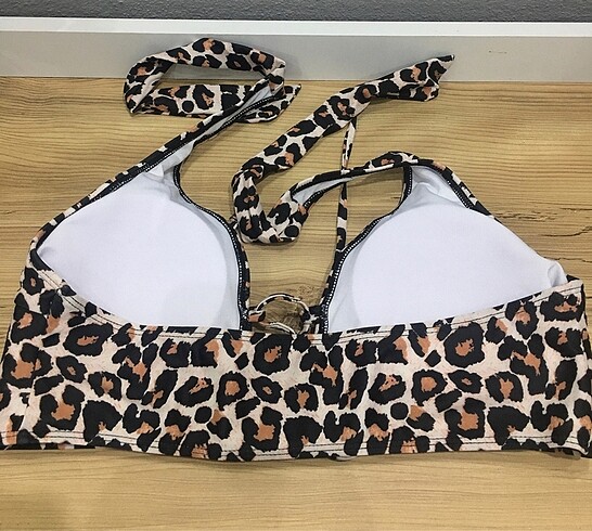 l Beden kahverengi Renk Leopar Bikini