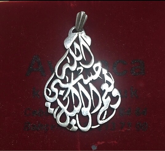 Sterling silver Dualı Gümüş Kolye