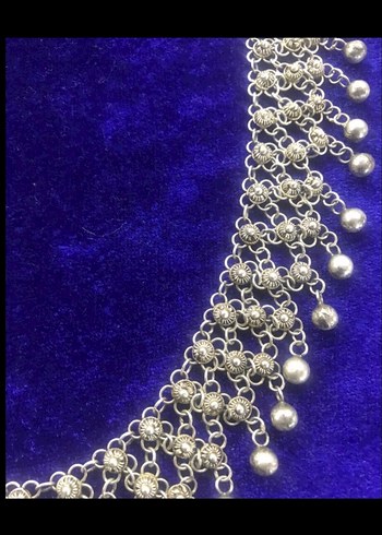 Kişniş Telkari Gümüş Kolye - Görsel 6