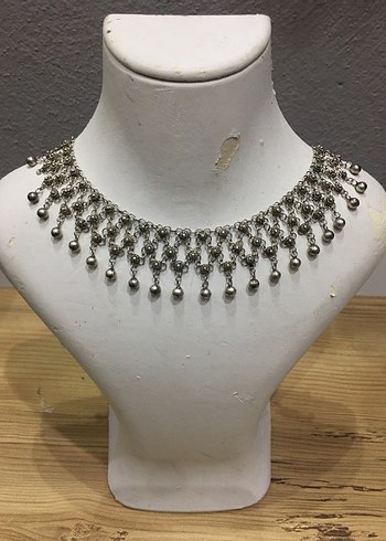 Kişniş Telkari Gümüş Kolye - Görsel 2