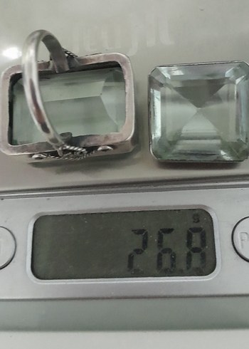 Aquamarin Taşlı Takım - Görsel 8