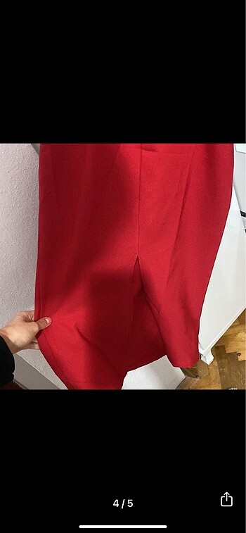 s Beden kırmızı Renk 0 ayarında vucuda oturan elbise