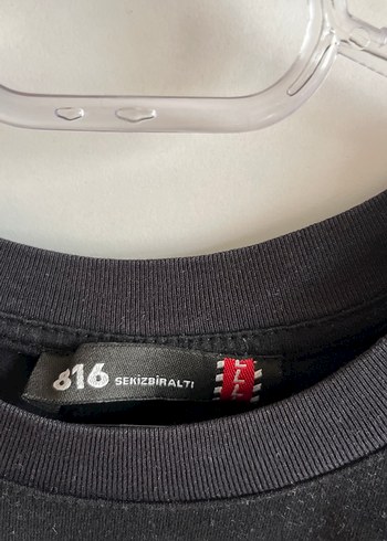 Kelebek Baskılı Siyah Kız Tişörtü - Görsel 2