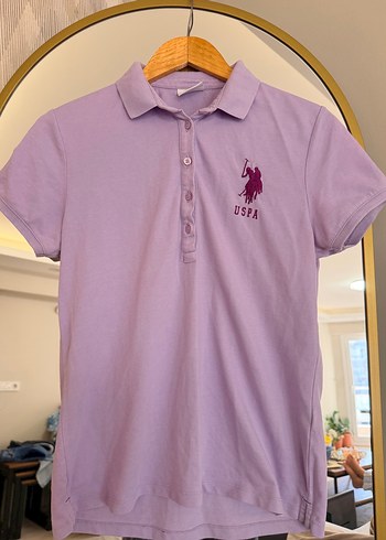 U.S Polo Assn. Lila U S P A Polo Tisort
