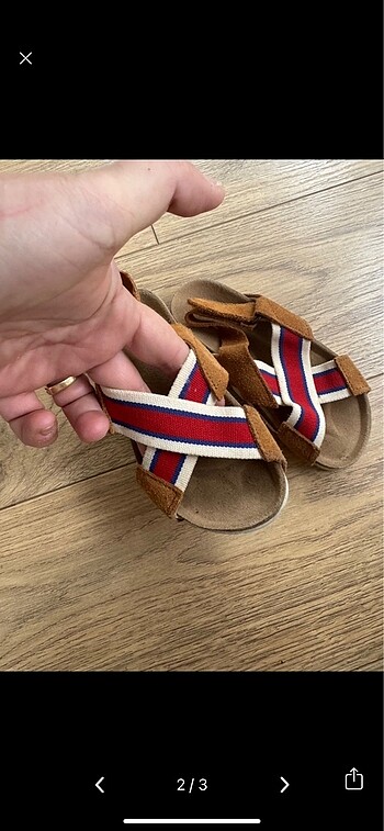 Zara Zara sandalet 24 numara