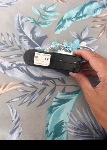 Siyah Retro Dijital Kamera - Görsel 7