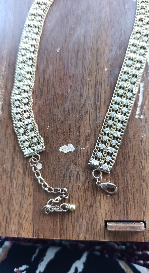 Zincir Detaylı Bohem Yılan Desenli Kadın Kolye - Görsel 3