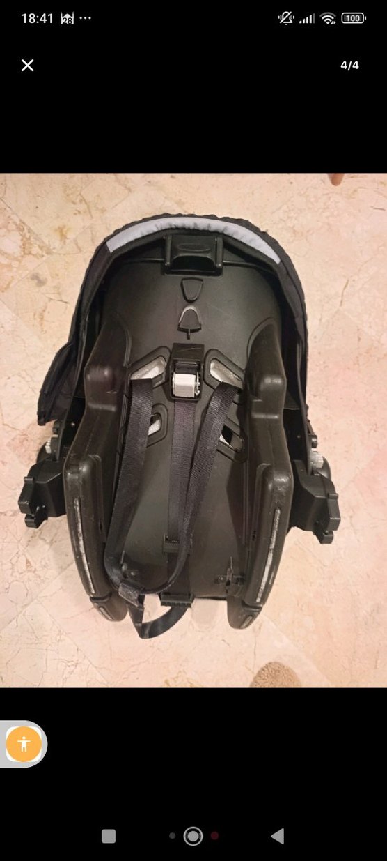 Gri Bebek Oto Koltuğu puset - Görsel 3