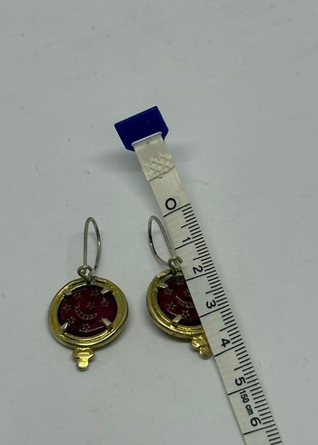 Beden 925 ayar tasarım küpe
