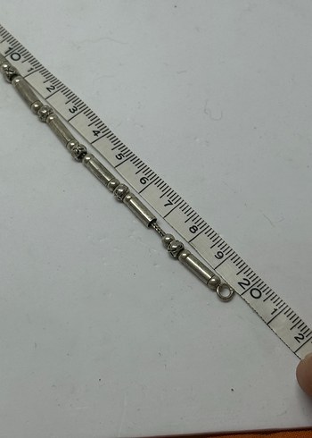 Beden gri Renk Minimalist Altın Renk Boncuklu Kadın Bileklik