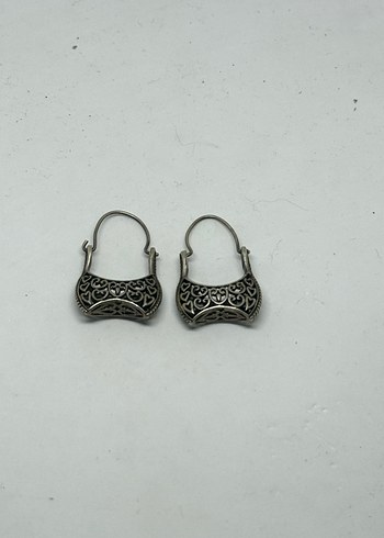  Beden 925 ayar vintage özel işçilik küpe