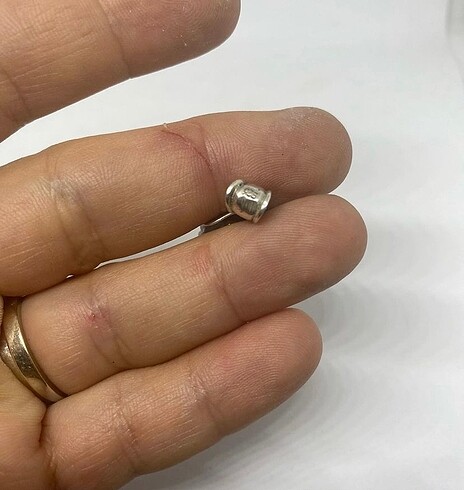 925 ayar siyah oniks taşlı kolye ucu. - Görsel 3