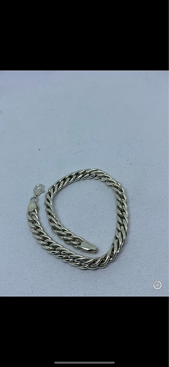 925 Ayar gümüş bileklik.ölçü 23 cm.
