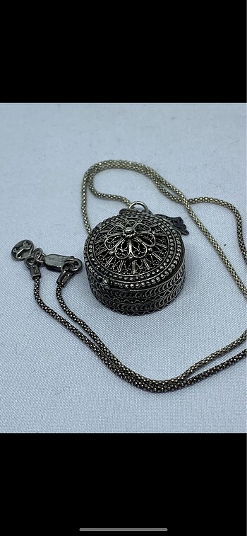 925 Ayar gümüş özel tasarım İsrail üretim kolye.uzunluk 47 cm