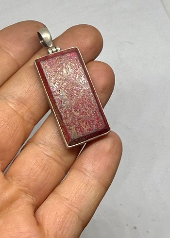 925 ayar mercan kolye ucu - Görsel 3