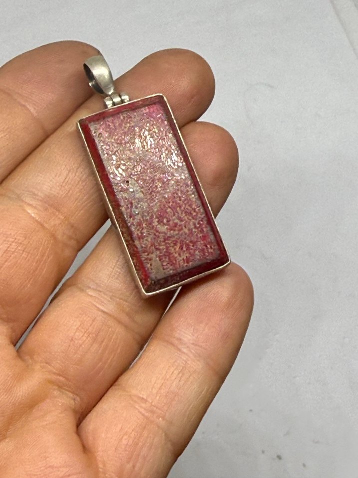 925 ayar mercan kolye ucu - Görsel 3