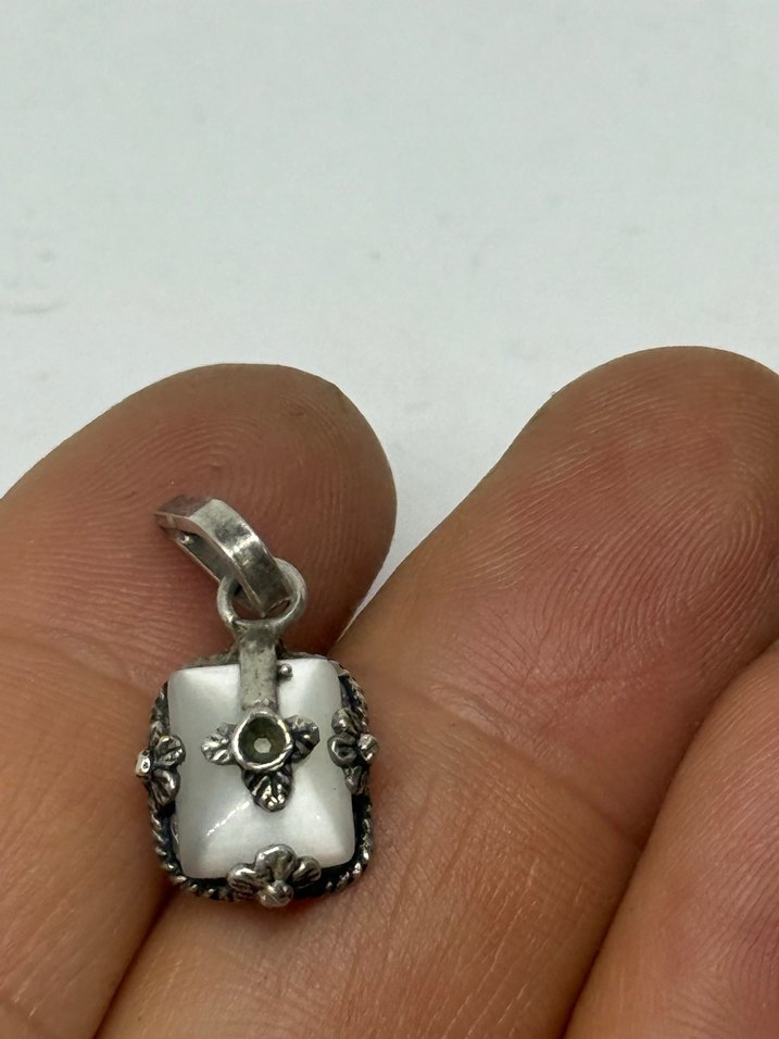 925 vintage kolye ucu - Görsel 2