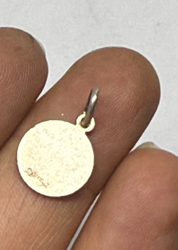 SATILDI925 ayar melek kolye ucu - Görsel 2