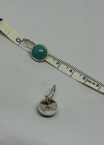 Beden 925 ayar Firuze küpe