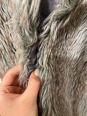 Pölüş yelek kürk - Görsel 5