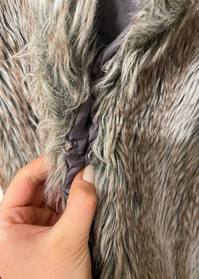 Pölüş yelek kürk - Görsel 5