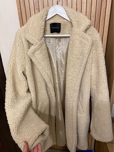 m Beden ten rengi Renk Pelüş kaban teddy model