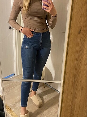 Kot pantalon mavi - Görsel 2