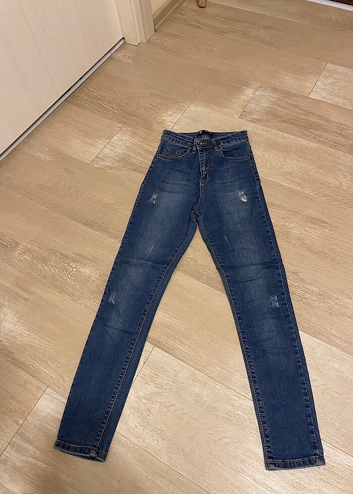 Kot pantalon mavi - Görsel 4