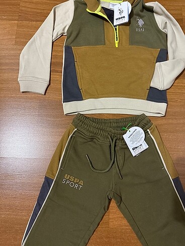 U.S Polo Assn. Us Polo çocuk eşofman takımı 5-6 yaş