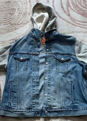 Levis Hybrid Hoodie Trucker Ceket