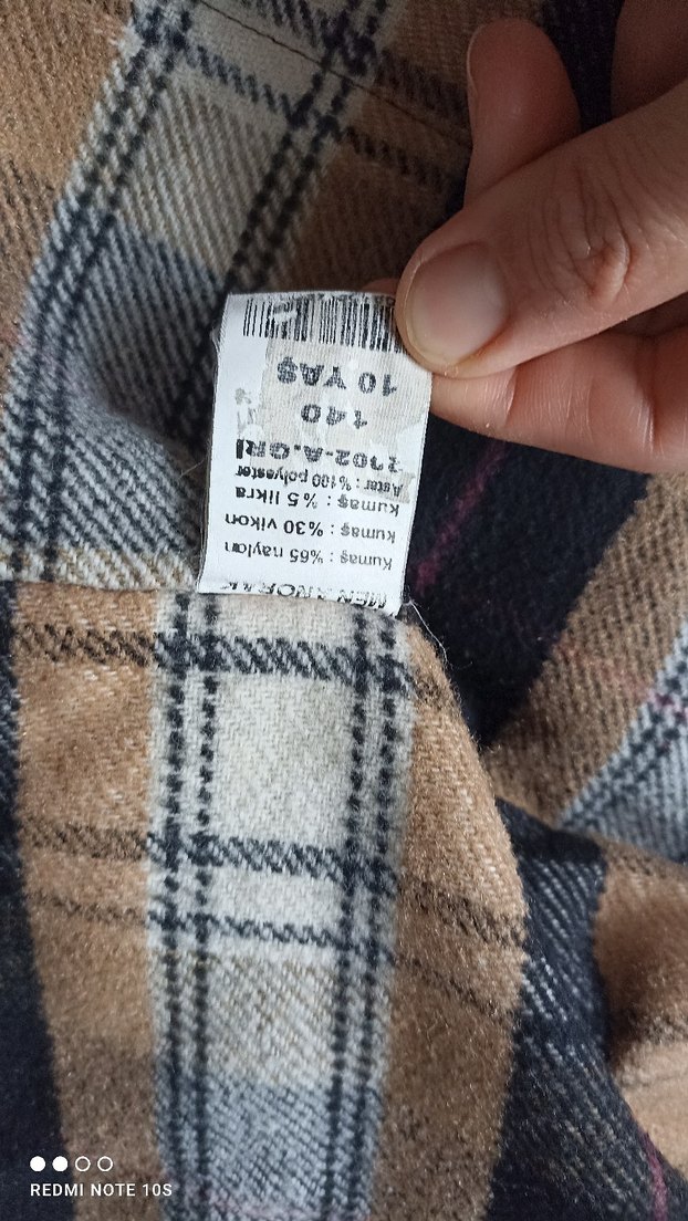 Kapüşonlu Gri Erkek Çocuk Mont - Görsel 5