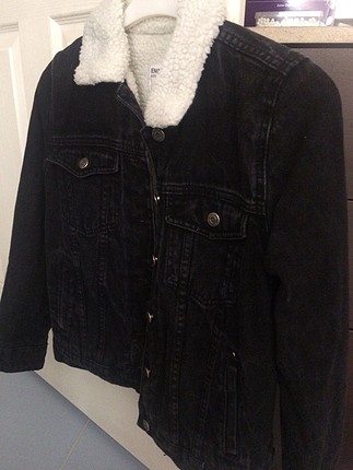 Bershka siyah kot ceket