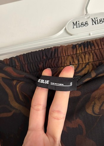 Zara Bohem Tarz Uzun Kahverengi Etek