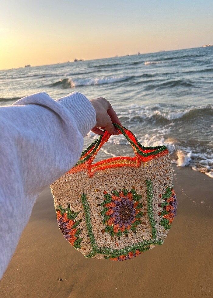 Hasır çanta - Görsel 4