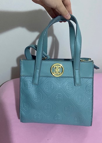 Pierre Cardin Tory Burch Turkuaz Mini Canta