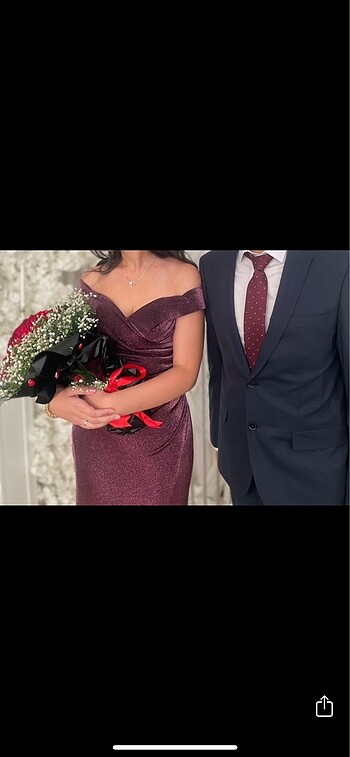 Balık simli abiye - Görsel 2