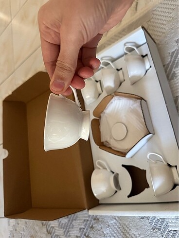 Karaca lily kahve fincanı takımı - Görsel 3