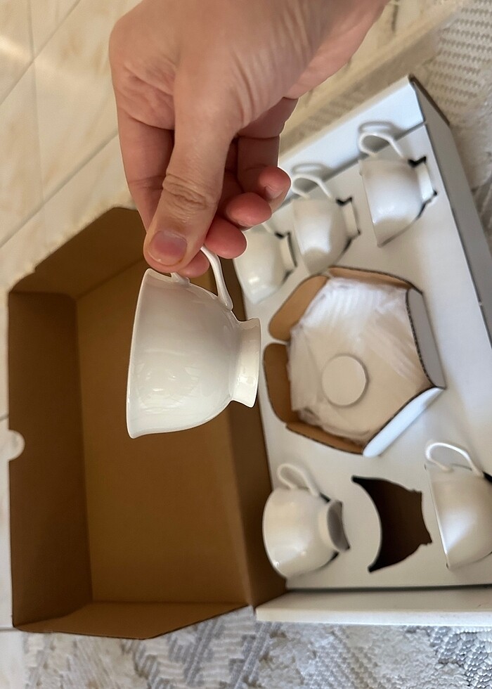 Karaca lily kahve fincanı takımı - Görsel 3