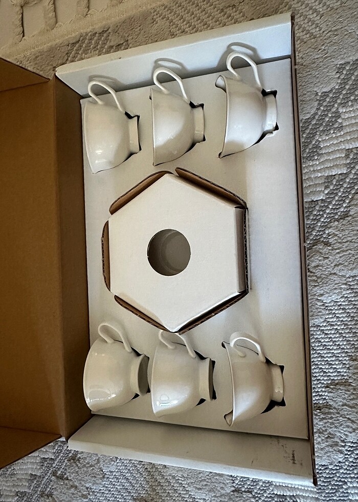 Karaca lily kahve fincanı takımı - Görsel 4