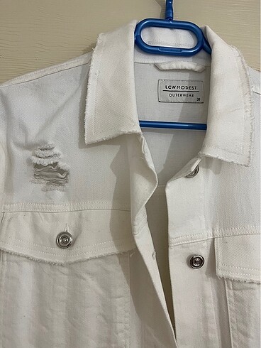 LC Waikiki LCW Beyaz kot ceket