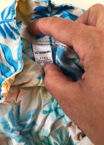 Renkli Batik Desenli Keten Gömlek - Görsel 4