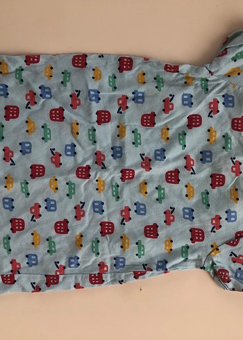 Renkli Bebek Erkek Kısa kollu tulum  Seti - Görsel 9