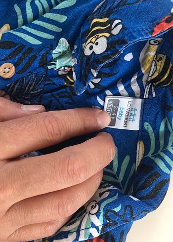 Renkli Baskılı Mavi Çocuk Battaniyesi - Görsel 3