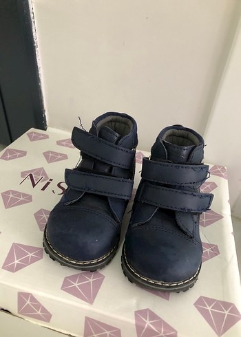 Erkek Çocuk Mavi Kemerli Lastik Bot - Görsel 5