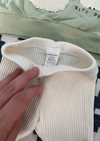 LC Waikiki Kız Bebek Bisiklet Yaka Uzun Kollu 2'li Takım - Görsel 4