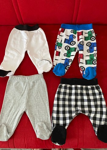 Renkli Örme Pamuklu Erkek Çocuk Pantolonlar - Görsel 2