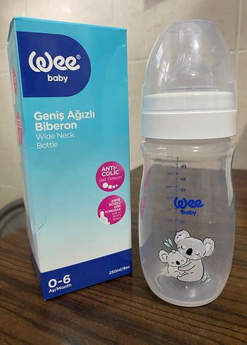 Wee Baby Geniş Ağızlı 250ml Biberon - Görsel 2