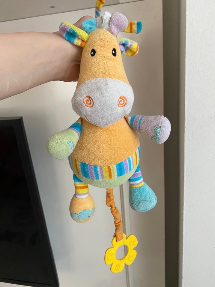 Renkli Diş Kaşıyıcı ve Çıngırak Oyuncak - Görsel 3