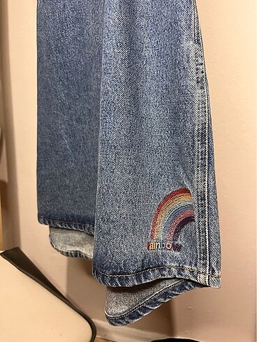 xs Beden mavi Renk Colin denim elbise