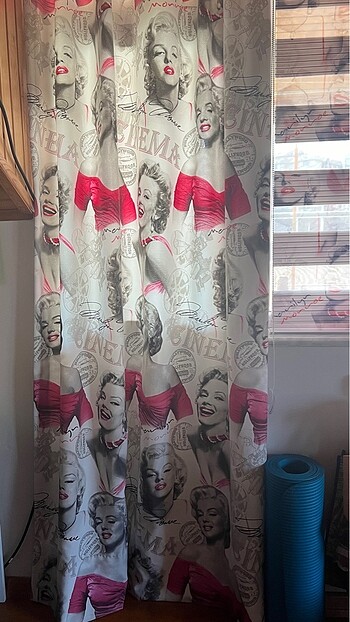 Diğer Marilyn Monroe 3x zebra brillant perde